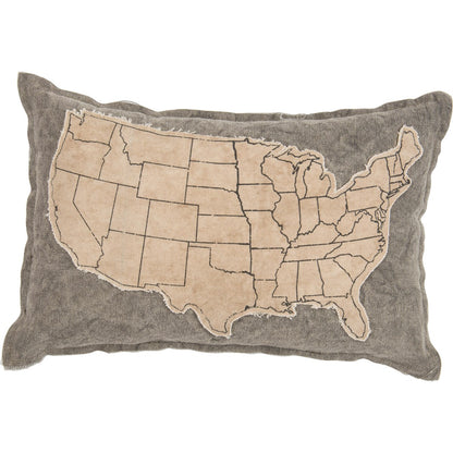 USA Cream Pillow