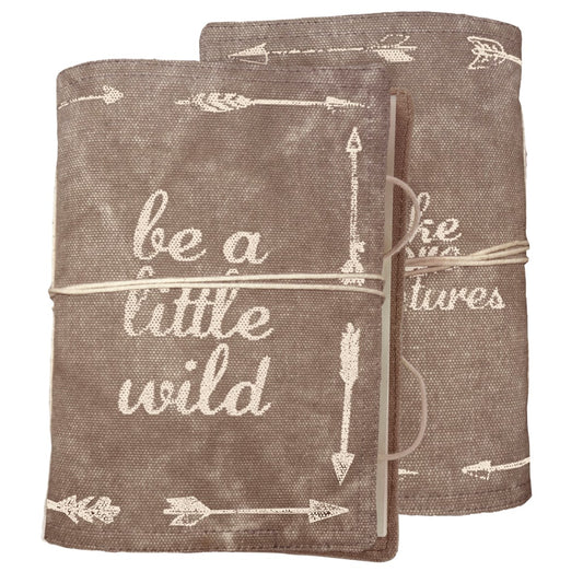 Be Wild Canvas Notebook