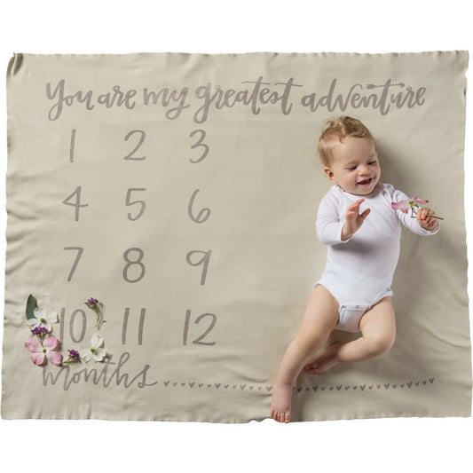 WC Adventurel Milestone Blanket