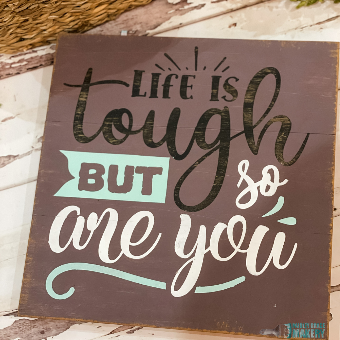 Life is Tough But So Are You: SQUARE DESIGN - Paisley Grace Makery