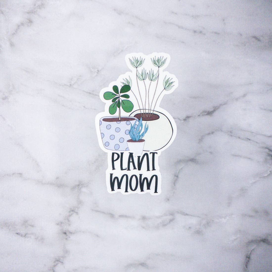 Plant Mom Sticker - Paisley Grace Makery