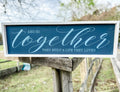 And so Together they Built a Life that they Loved P2285 Plank Design