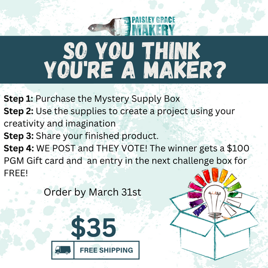 MAKER CHALLENGE BOX (JUNE) So You Think You're A Maker