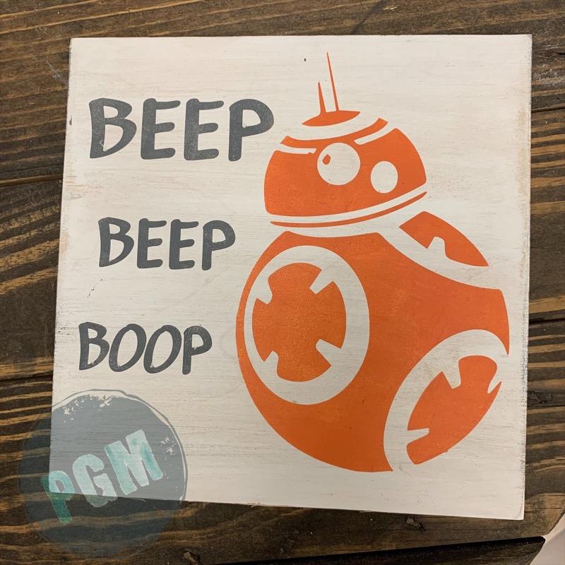 Beep Beep Boop BB8: MINI DESIGN - Paisley Grace Makery