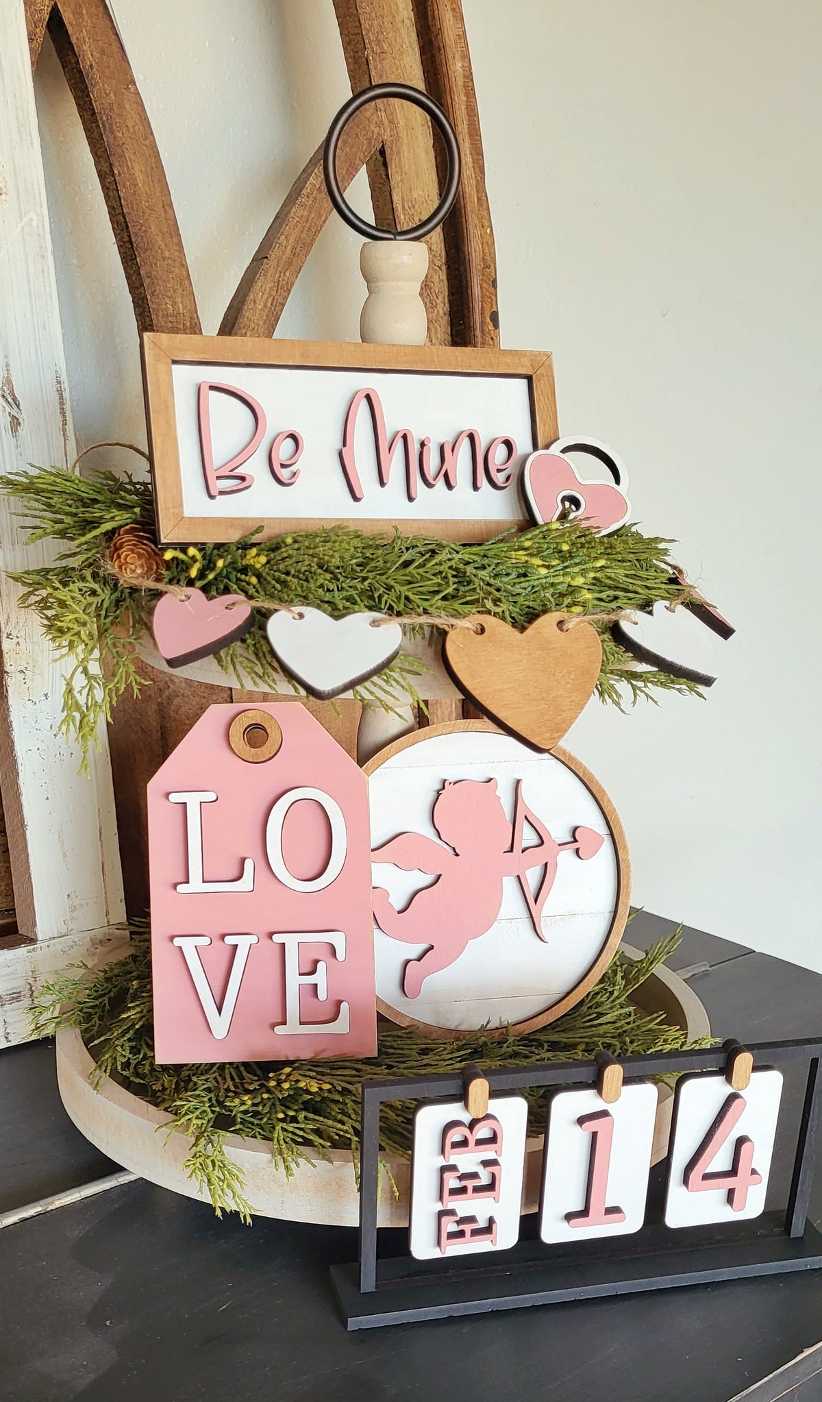 Cupid: Tiered Tray Collections - Paisley Grace Makery