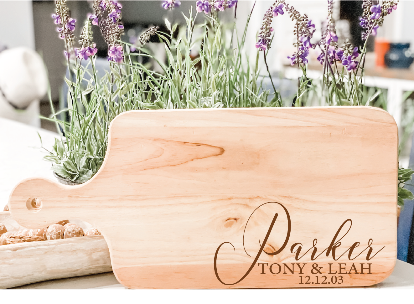Engraved Cutting Board - Paisley Grace Makery