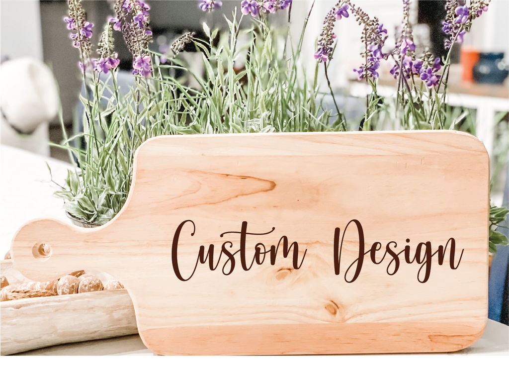 Engraved Cutting Board - Paisley Grace Makery