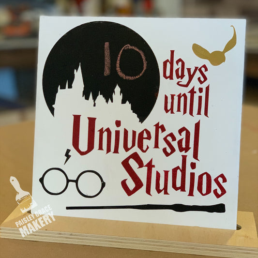 Days until Universal Studios: MINI Design - Paisley Grace Makery