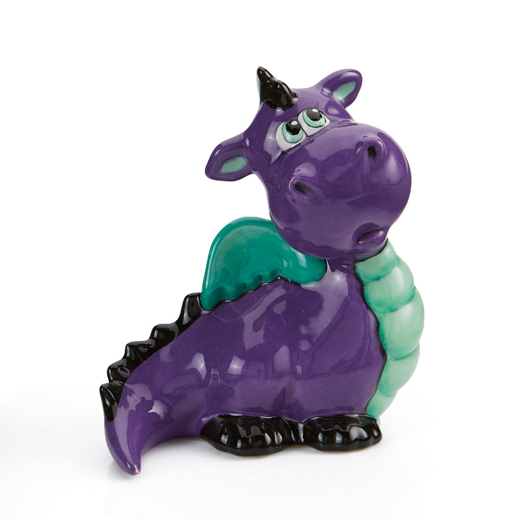 Cute Dragon Ceramic Figure - Paisley Grace Makery