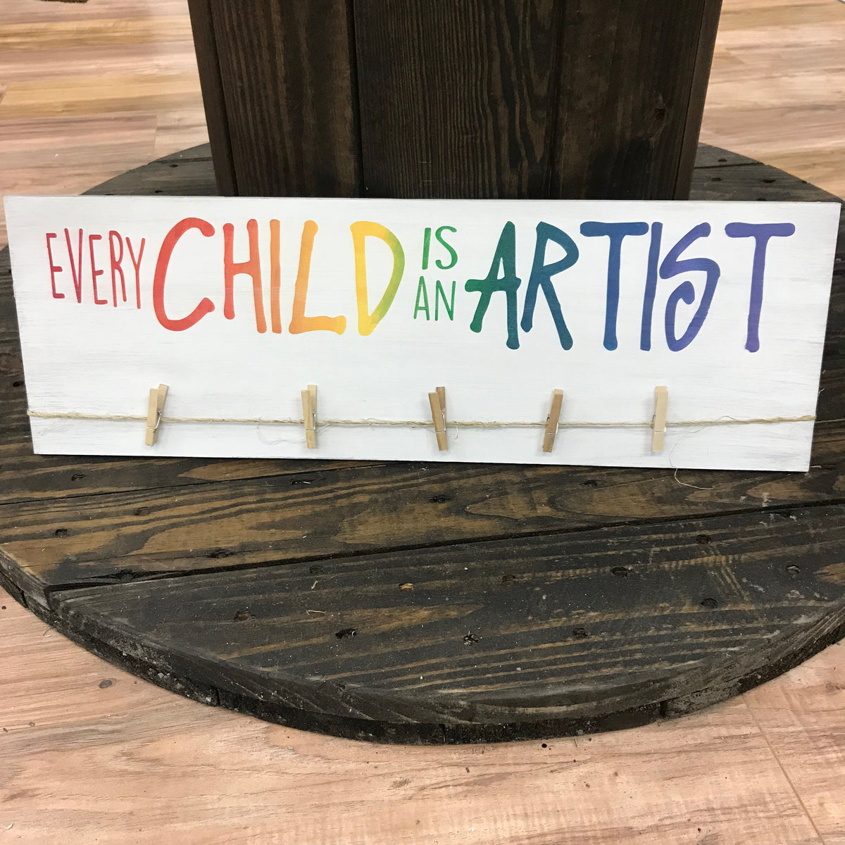 Every Child Is an Artist Plank Design P0471