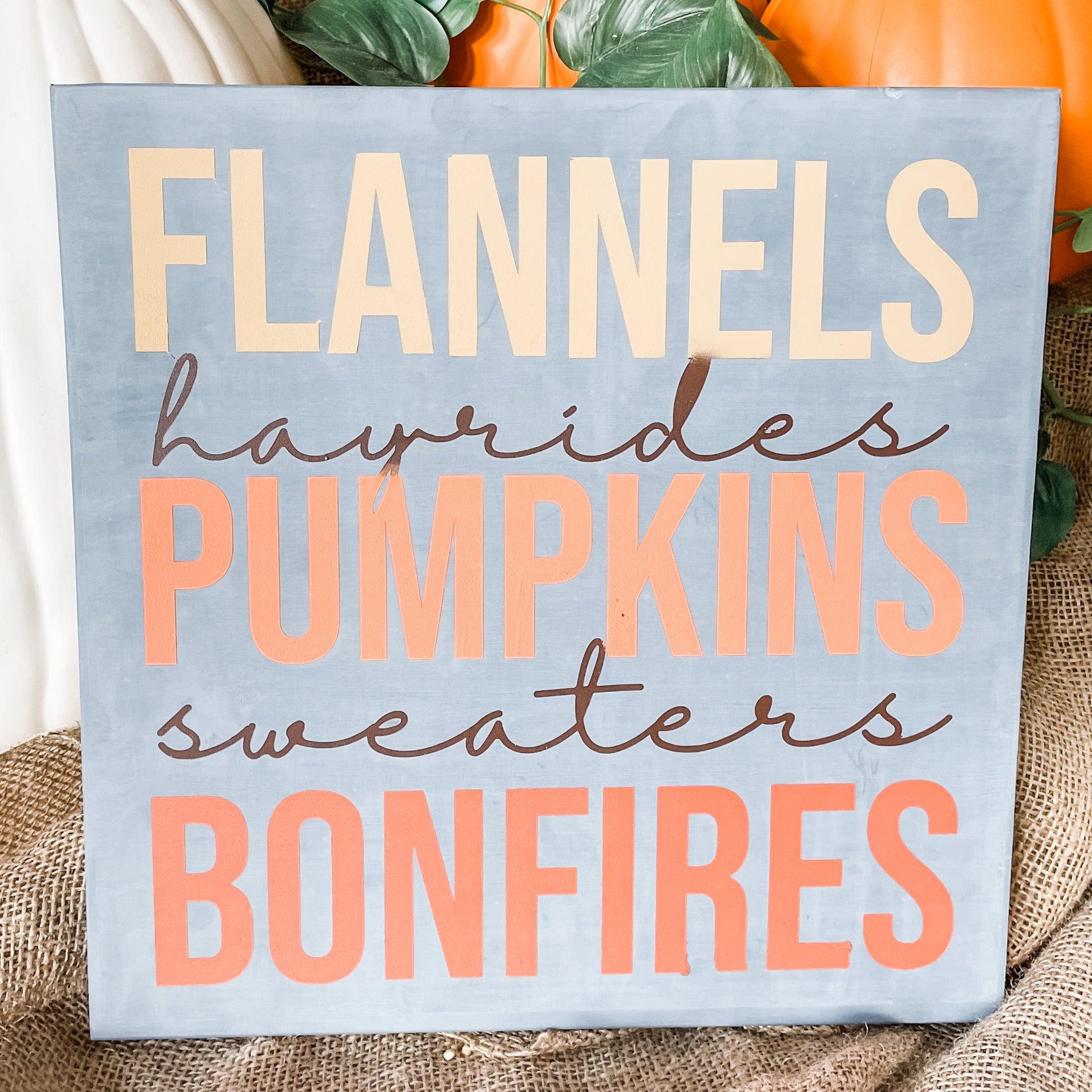 Flannels Hayrides Pumpkins Sweaters Bonfires: MINI DESIGN - Paisley Grace Makery