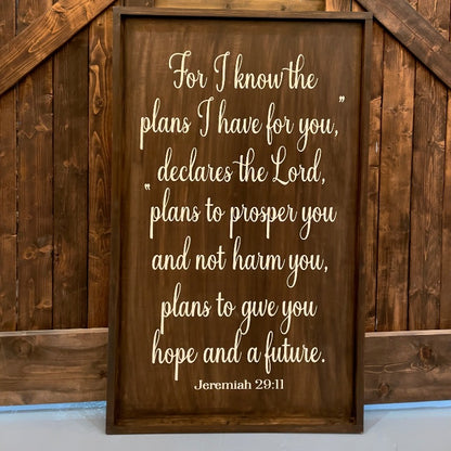 For I know The Plans I have For You: Signature Design - Paisley Grace Makery