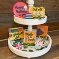 Happy Birthday Tiered Tray Collections P2320