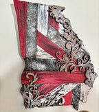 Georgia Rustic Decorative Quilt Cut Out P2439