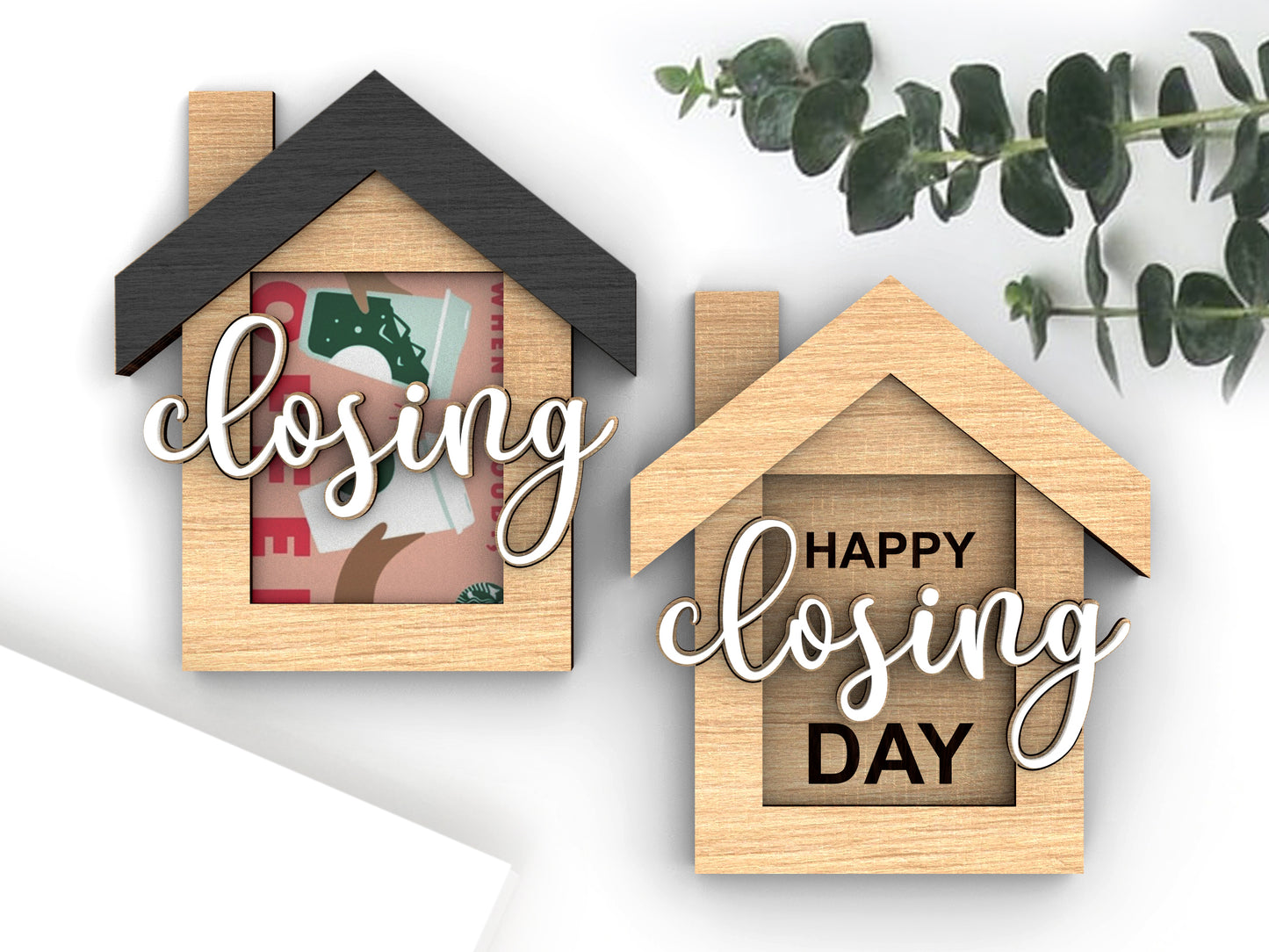 Happy Closing Day Gift Card Holder