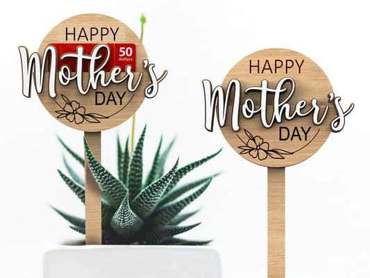 Happy Mother's Day Gift Card Holder
