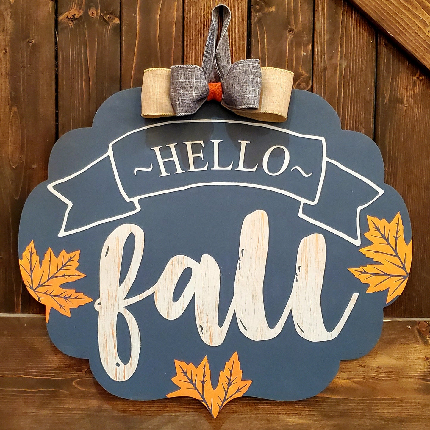 Hello Fall Flourish: DOOR HANGER DESIGN - Paisley Grace Makery