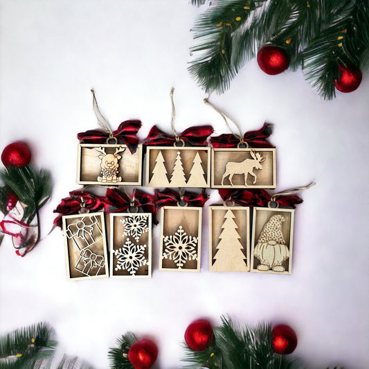 Holiday Gift Card Holder Ornaments