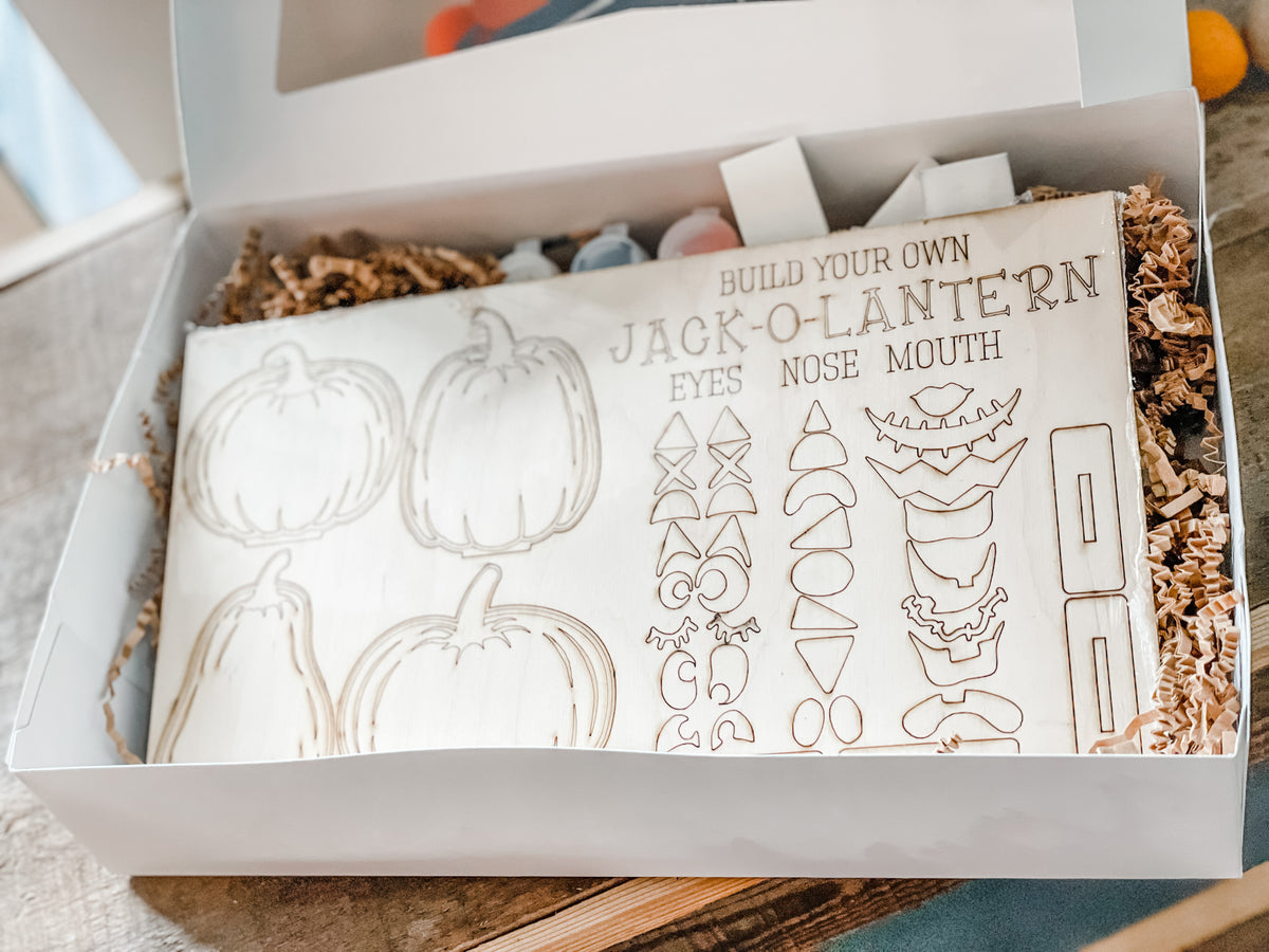 Build Your Own Jack O Lantern Gift Set - Paisley Grace Makery