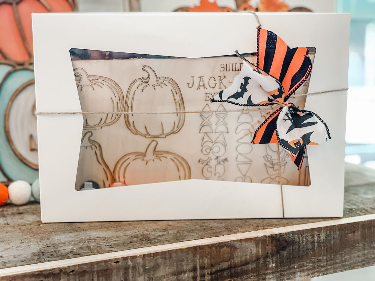 Build Your Own Jack O Lantern Gift Set - Paisley Grace Makery