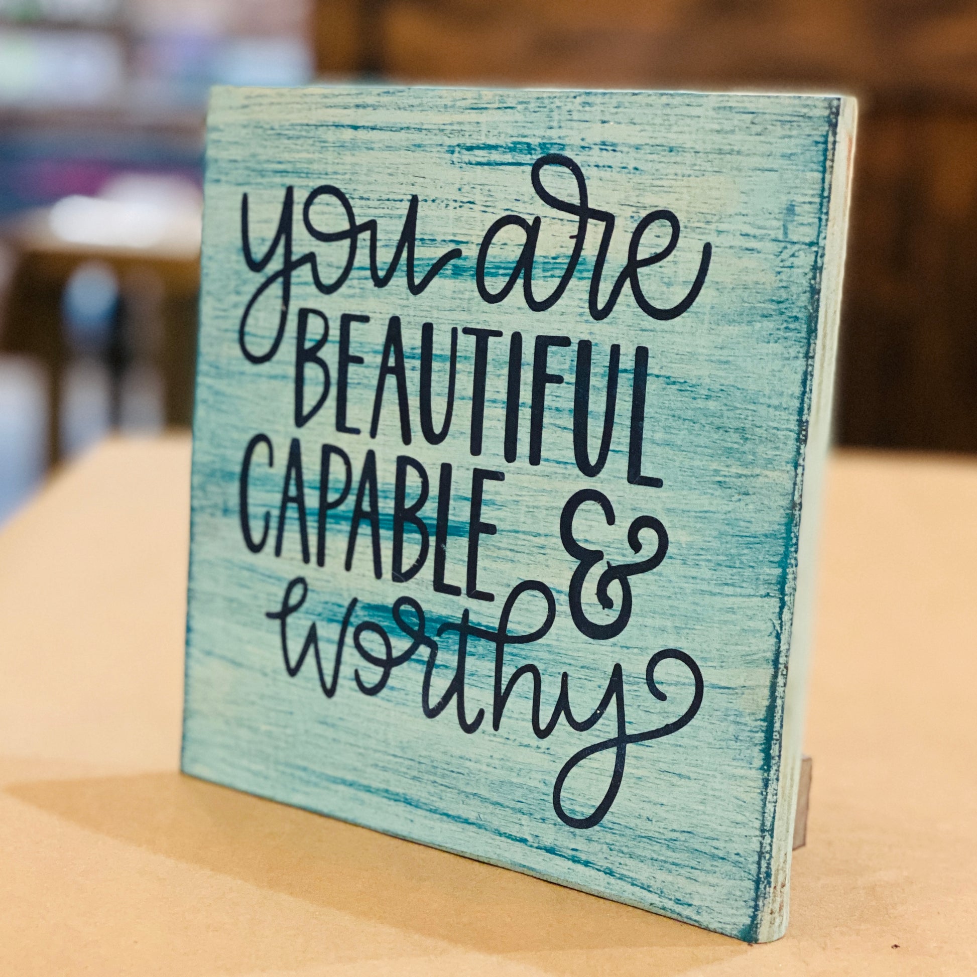 You are Beautiful Capable and Worthy: MINI DESIGN - Paisley Grace Makery