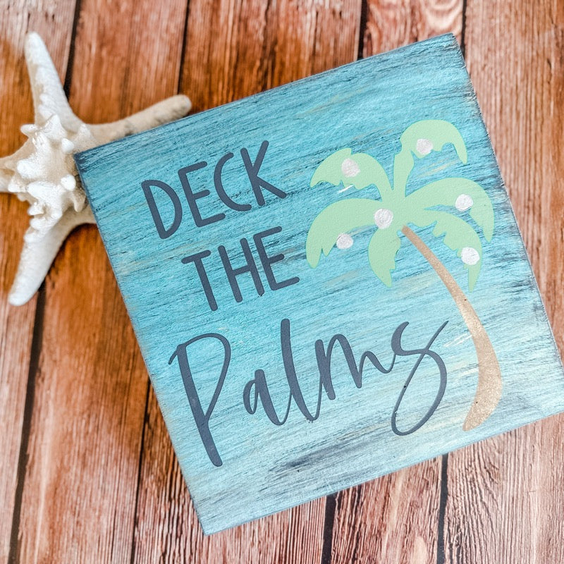 Deck The Palms: MINI DESIGN - Paisley Grace Makery
