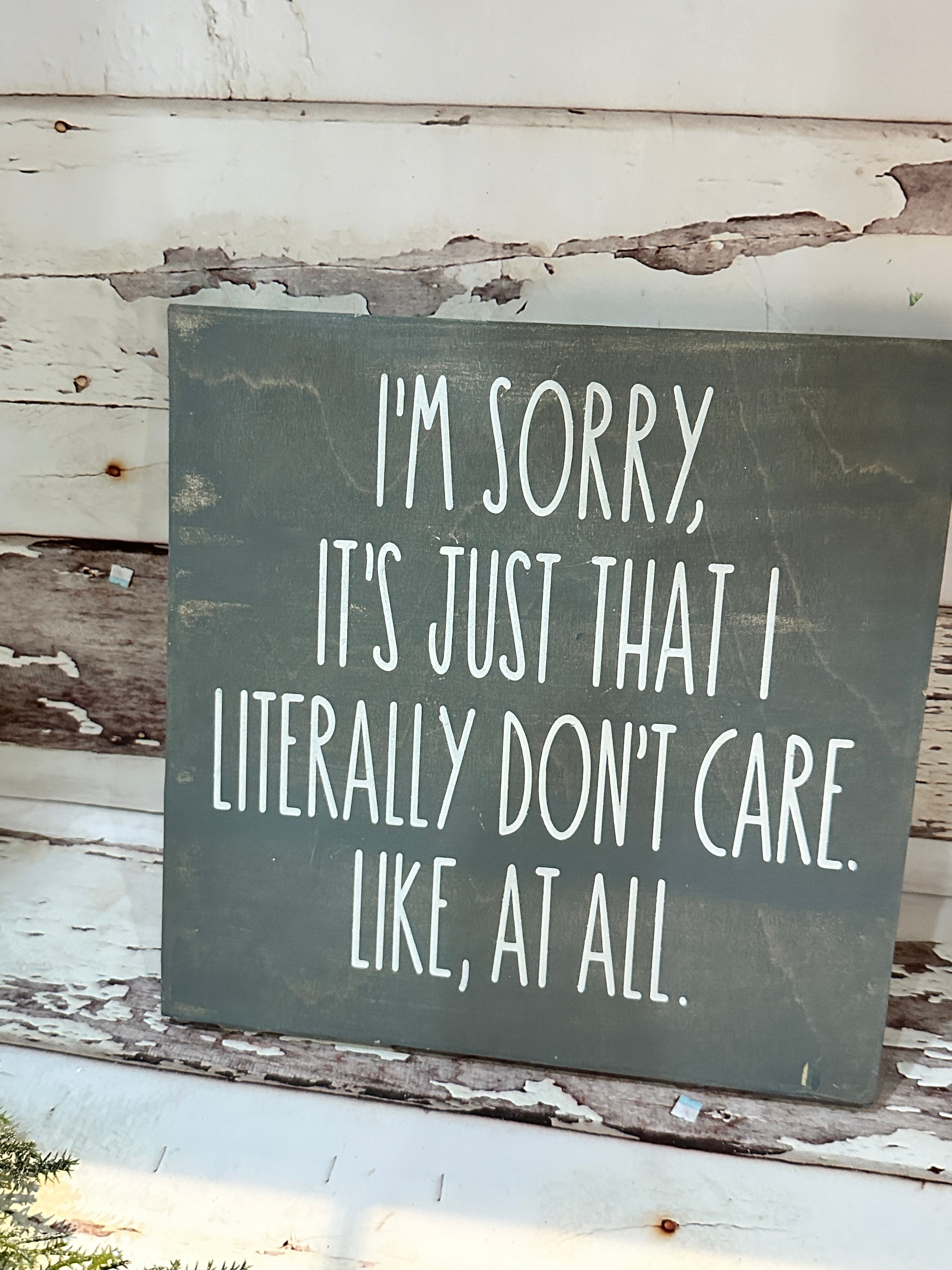 I'm Sorry It's Just That I Literally Don't Care: MINI DESIGN - Paisley Grace Makery