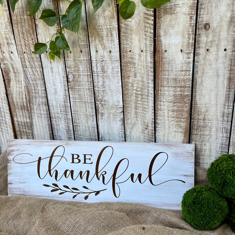 Be Thankful: Plank Design - Paisley Grace Makery