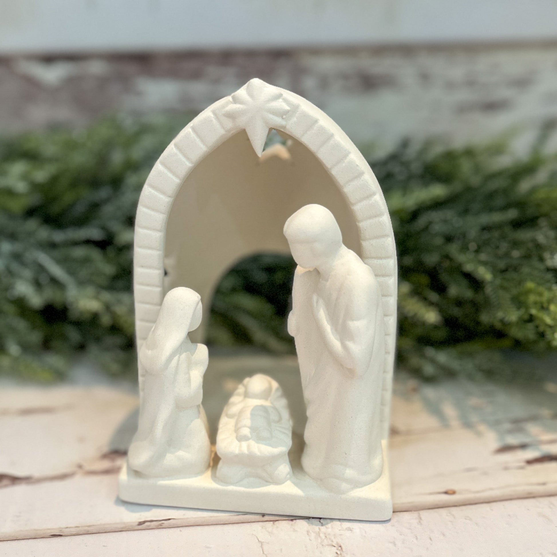 Nativity Votive: Ceramics - Paisley Grace Makery