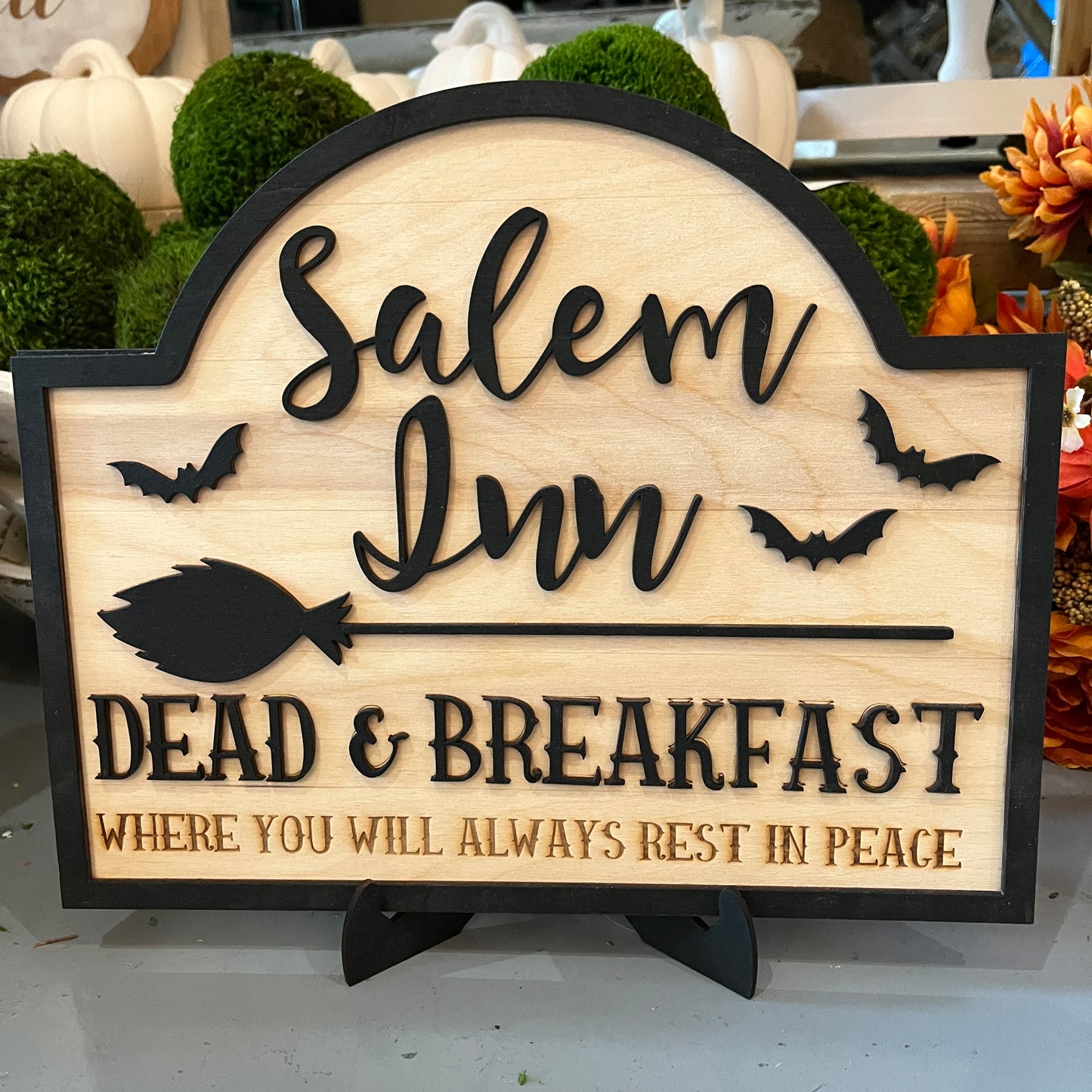 Salem Inn 3D Dead & Breakfast Shelf Sitter - Paisley Grace Makery