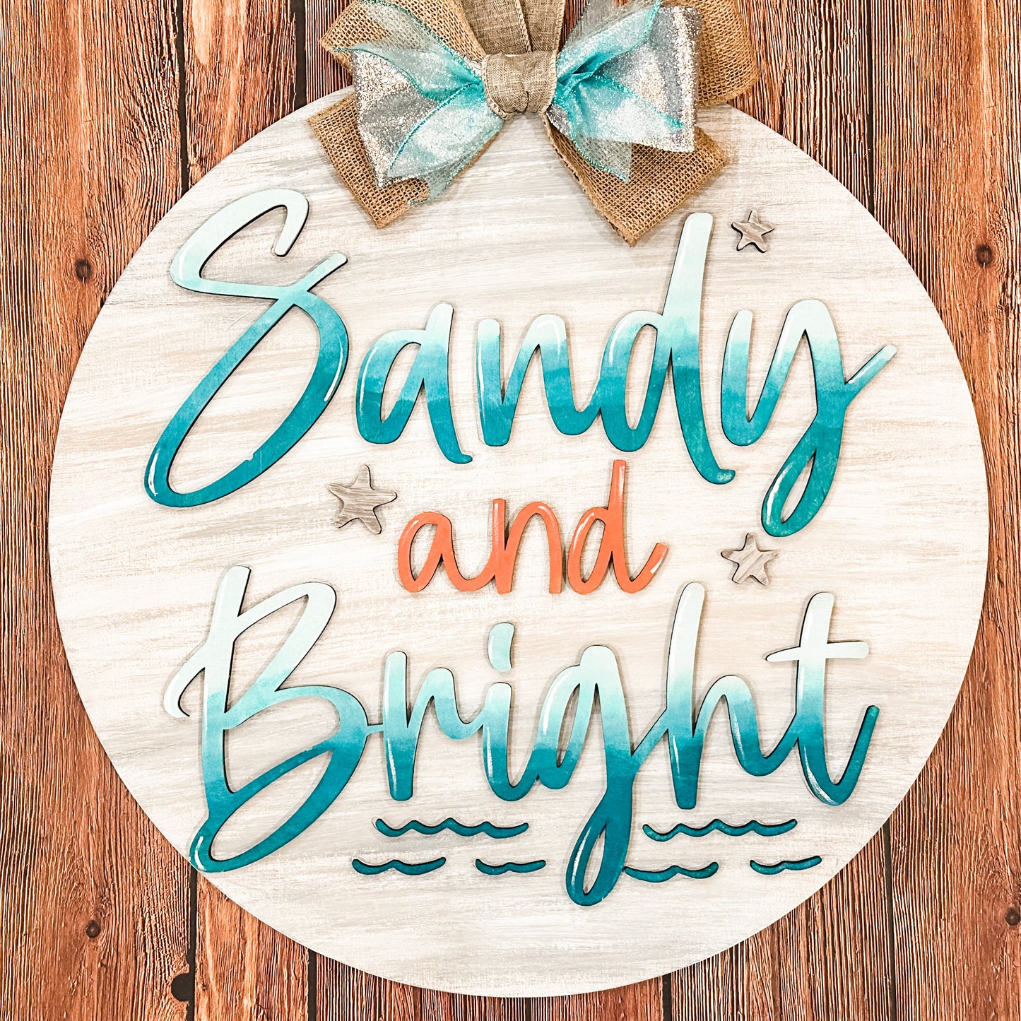 Sandy and Bright: 3D Round Design & Swappable Design - Paisley Grace Makery