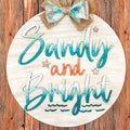 Sandy and Bright: 3D Round Design & Swappable Design - Paisley Grace Makery