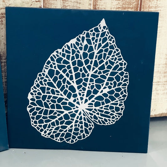 Coral Leaf: SQUARE DESIGN - Paisley Grace Makery