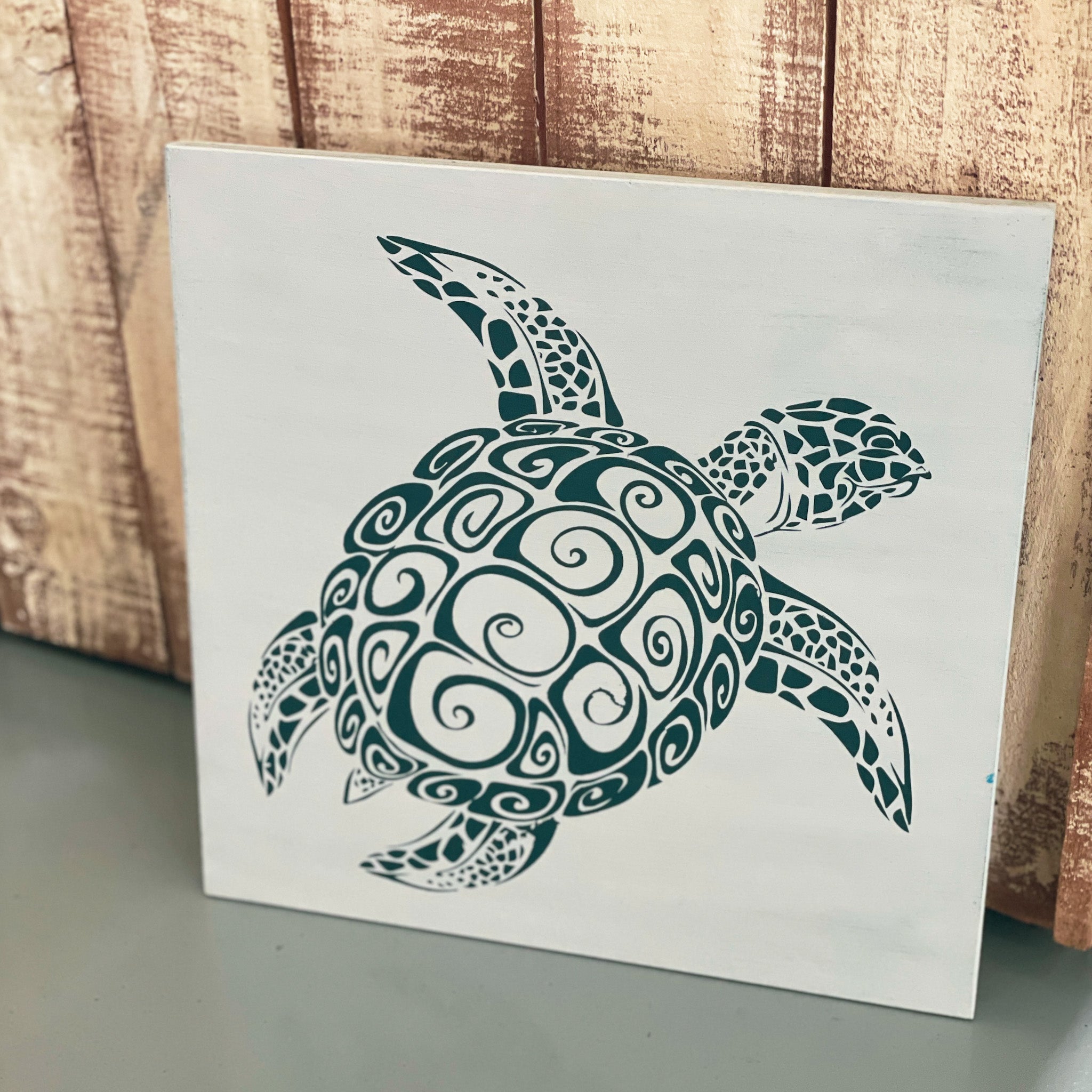 Turtle Decorative Design: SQUARE DESIGN - Paisley Grace Makery