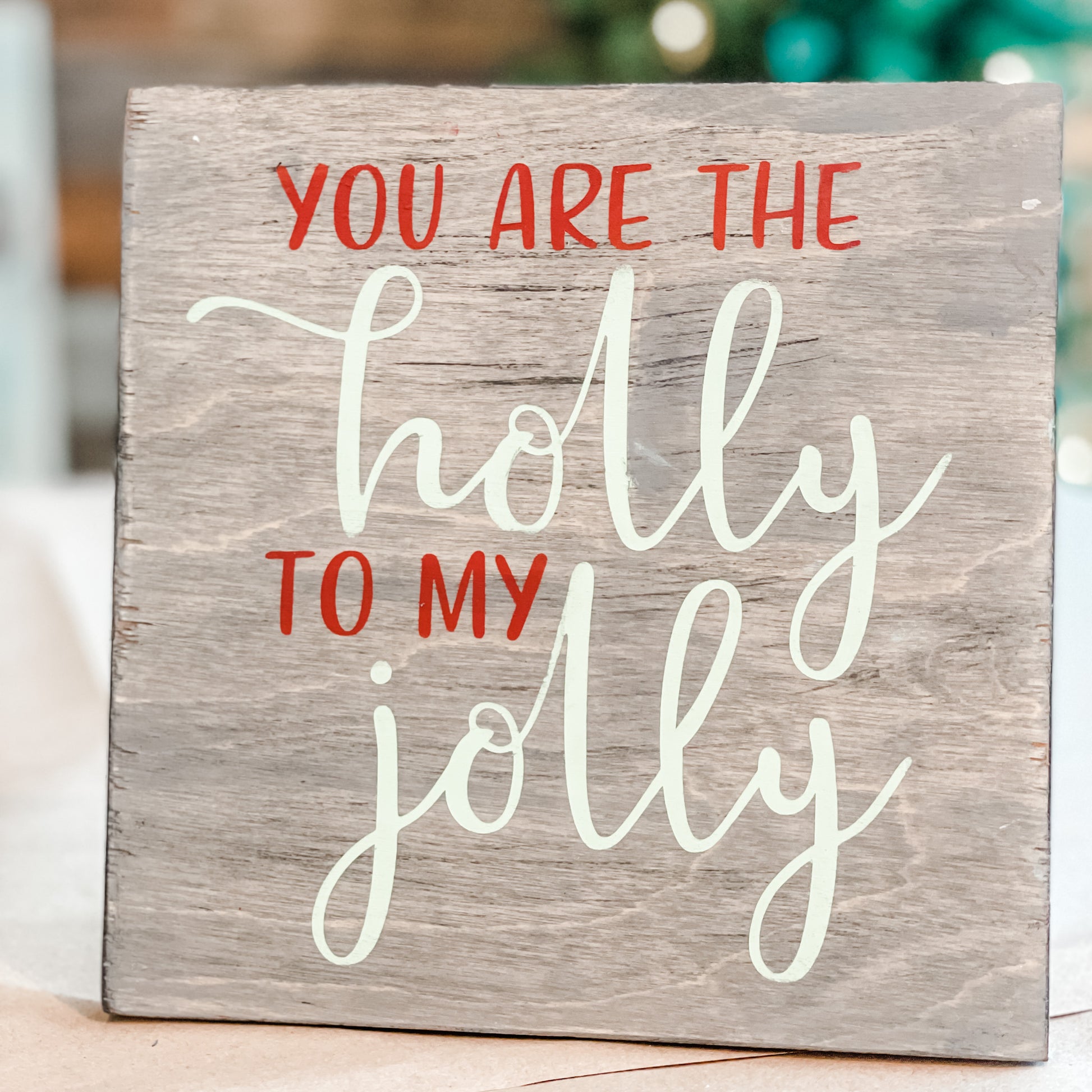 You are the Holly to my Jolly (RETIRING) - MINI DESIGN - Paisley Grace Makery