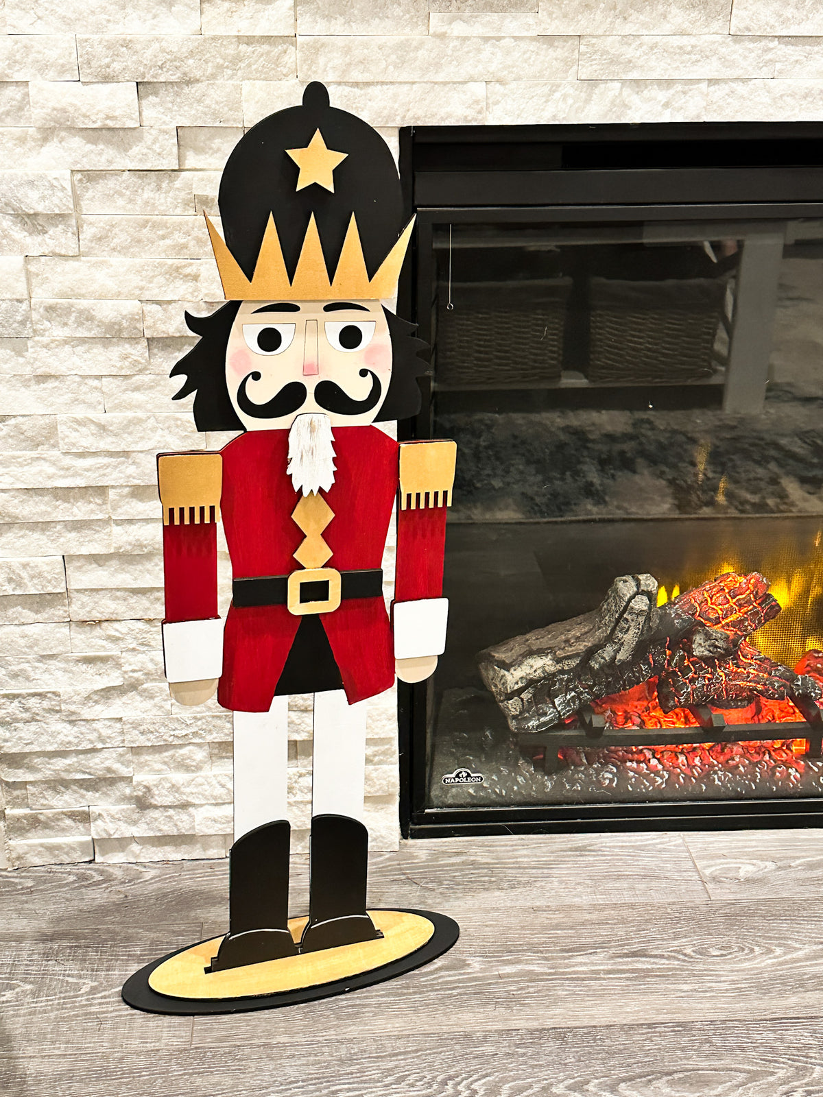 Nutcracker (2 feet Tall): Laser Craft - Paisley Grace Makery