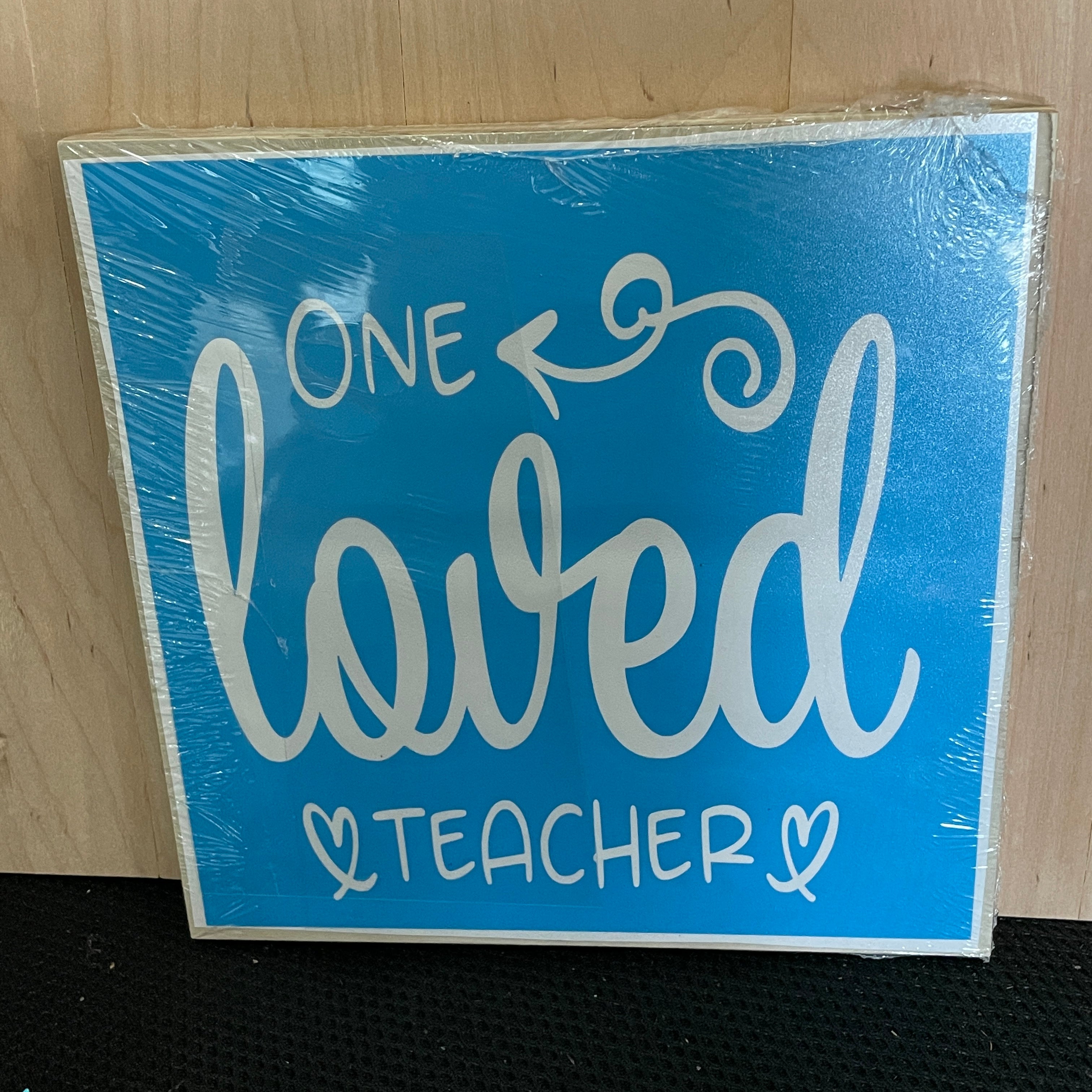 One Loved Teacher Mini - Paisley Grace Makery