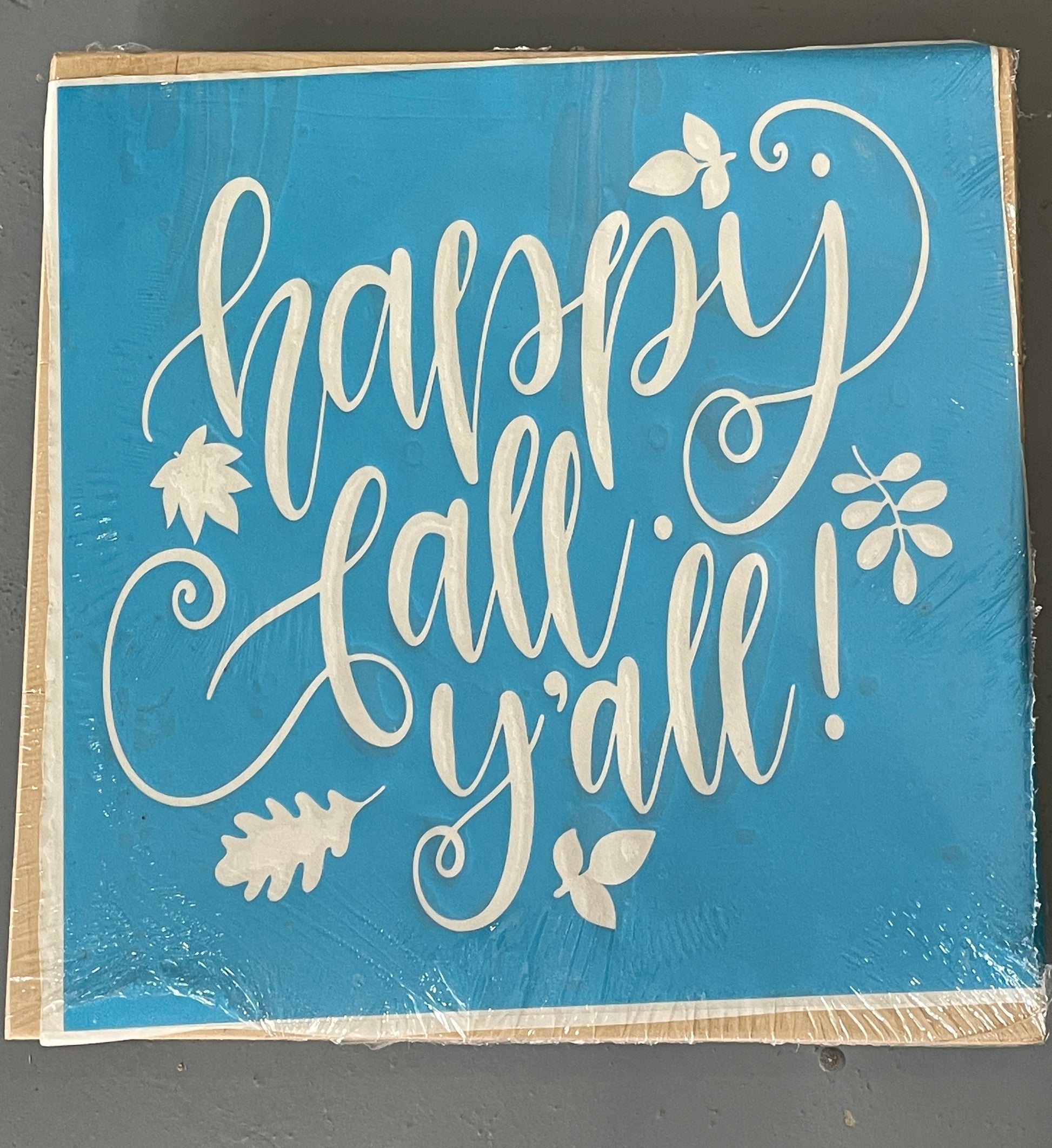 Happy Fall Y'all Square Take and Make - Paisley Grace Makery