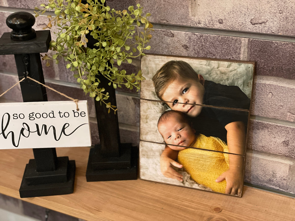 Wood Photo Blocks and Photo Pallets - Paisley Grace Makery