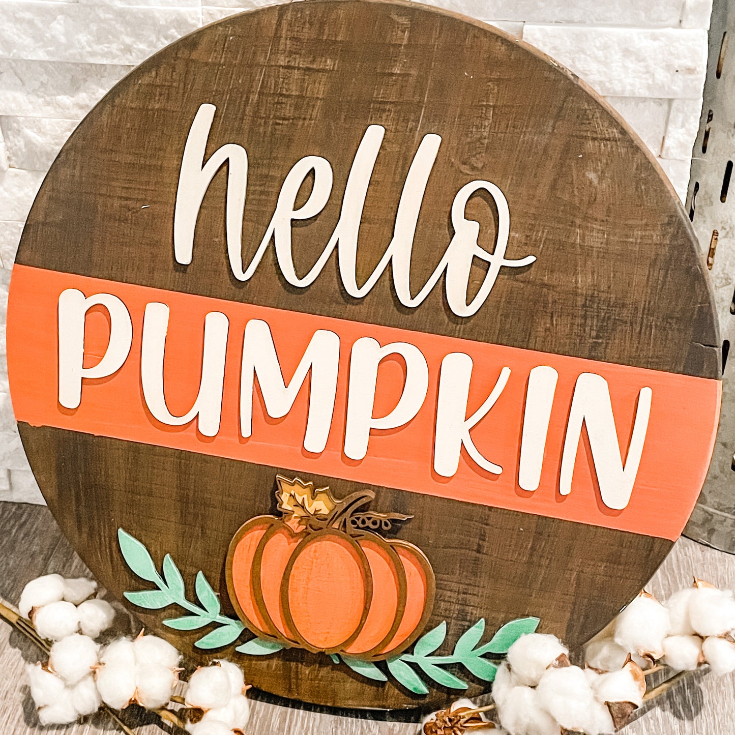 Hello Pumpkin: 3D Round Design & Swappable Design - Paisley Grace Makery