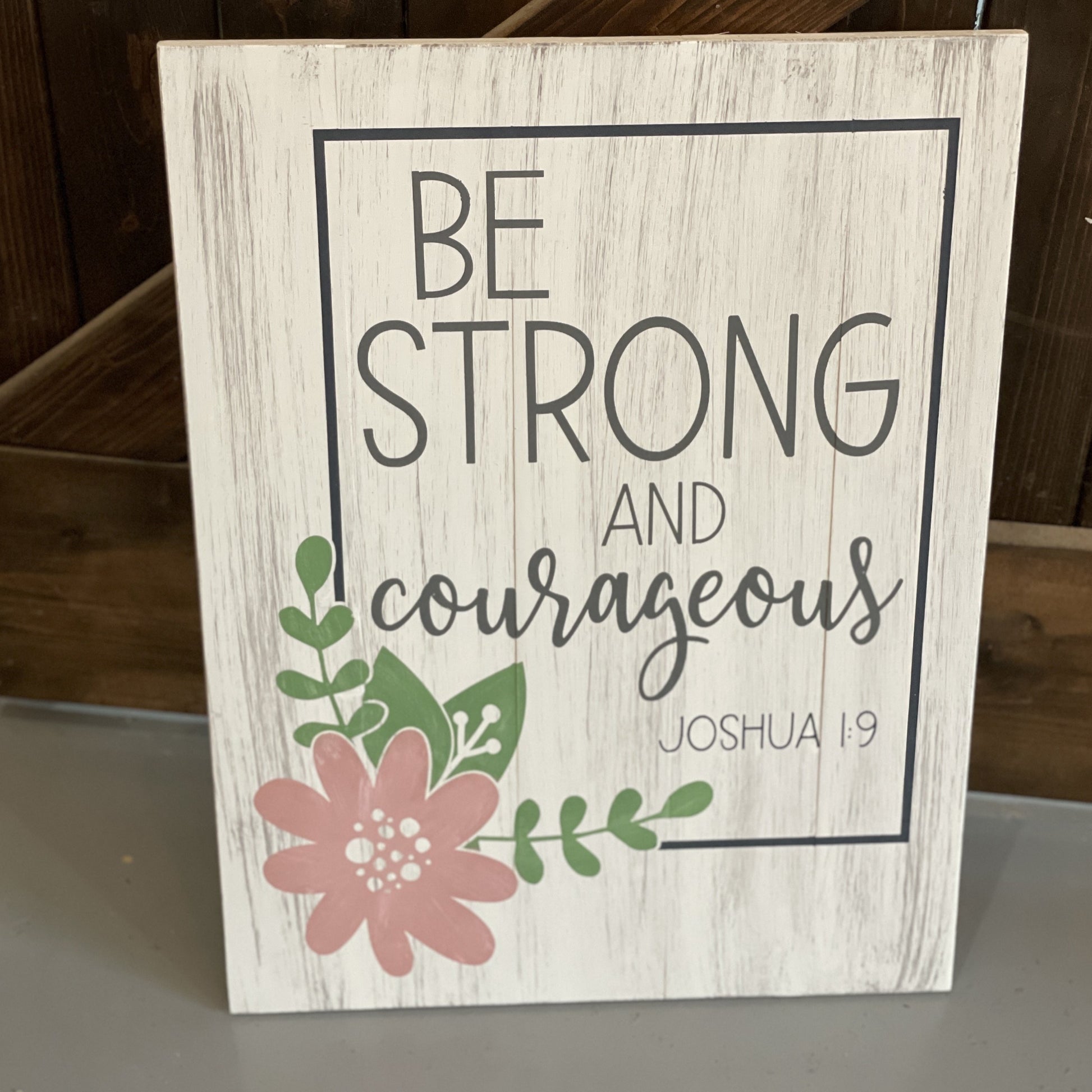 Be Strong and Courageous: SIGNATURE DESIGN - Paisley Grace Makery