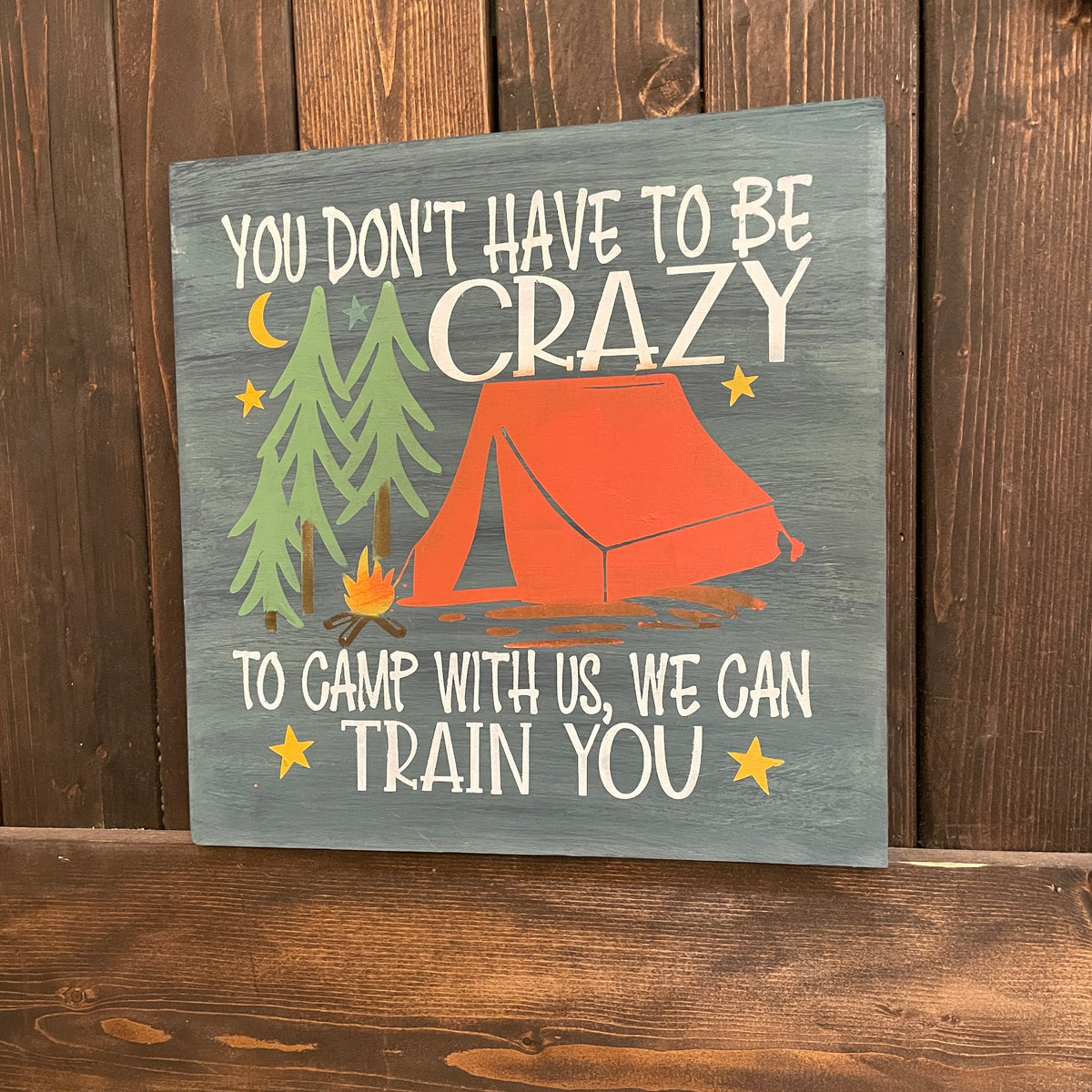 You don't have to be crazy to camp with us: SQUARE DESIGN - Paisley Grace Makery