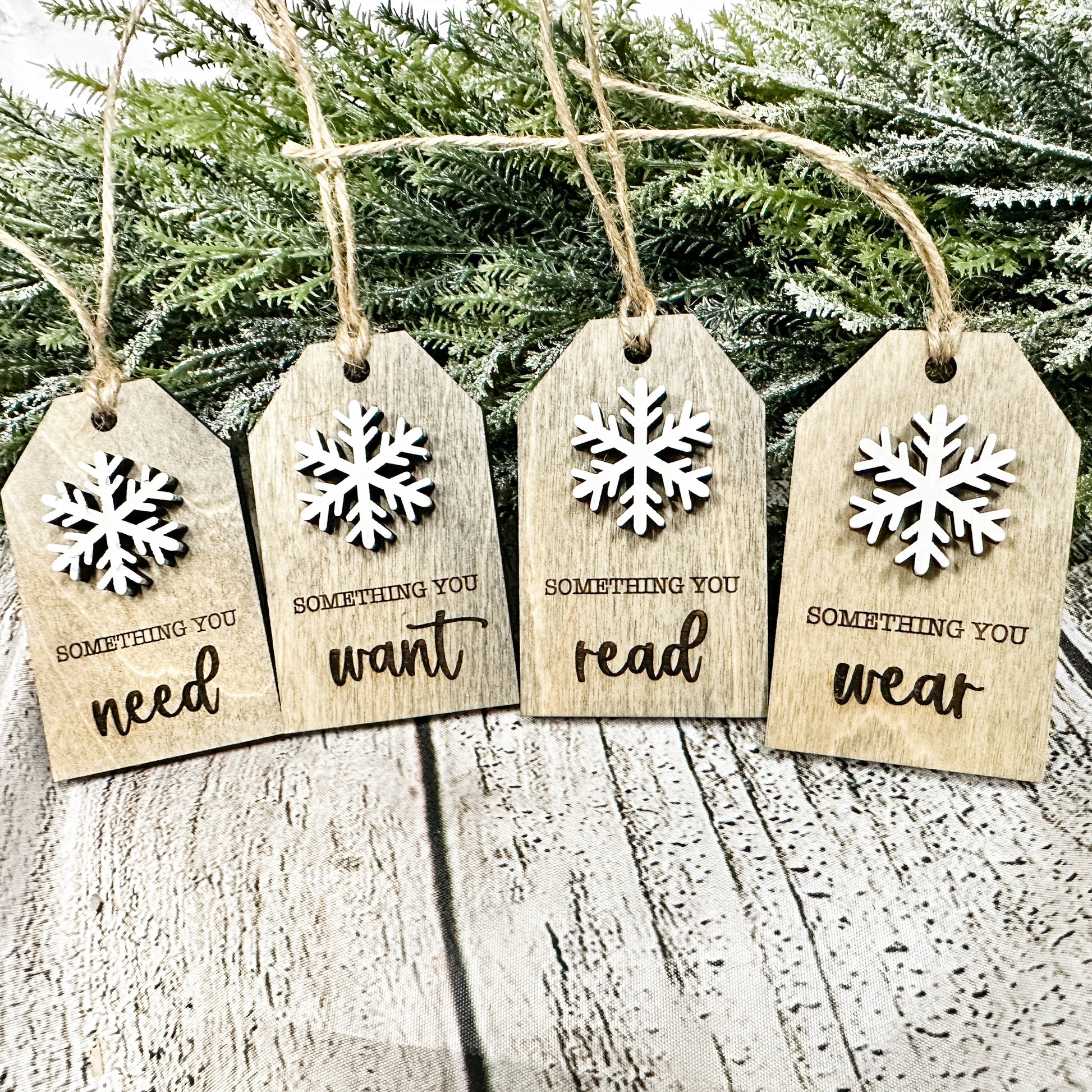 Gift Tags: Something You Wear, Need, Read, Want - Paisley Grace Makery
