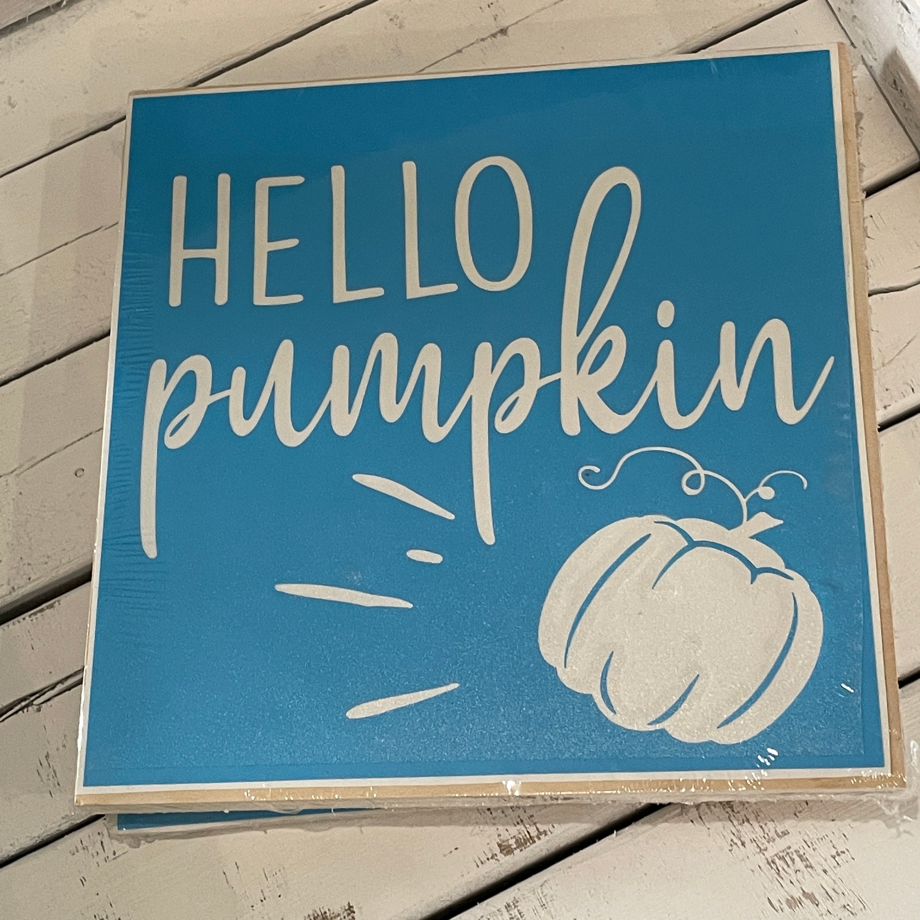 Hello Pumpkin 8x8