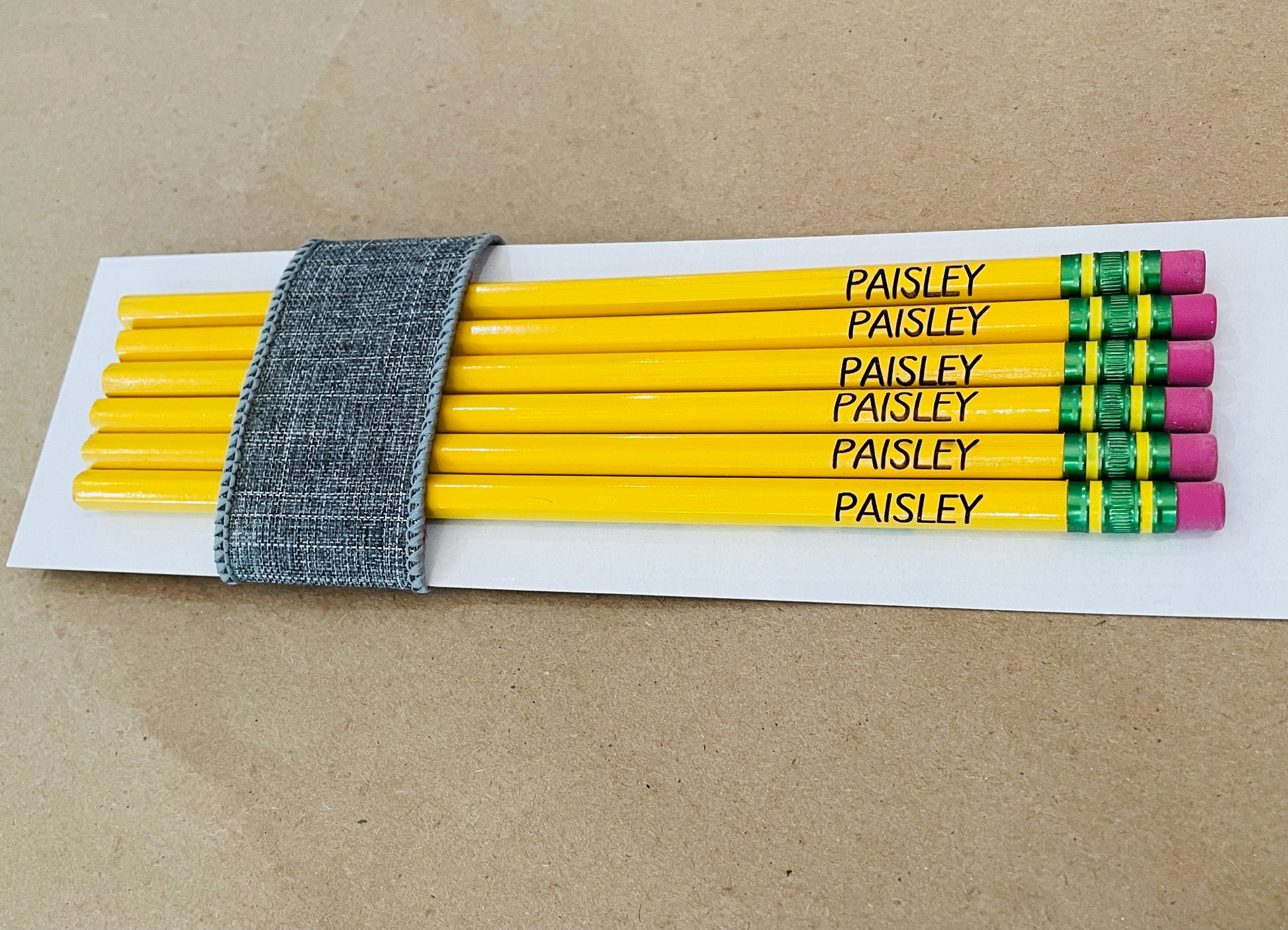 Engraved Pencils- Great for Students and Teachers! - Paisley Grace Makery