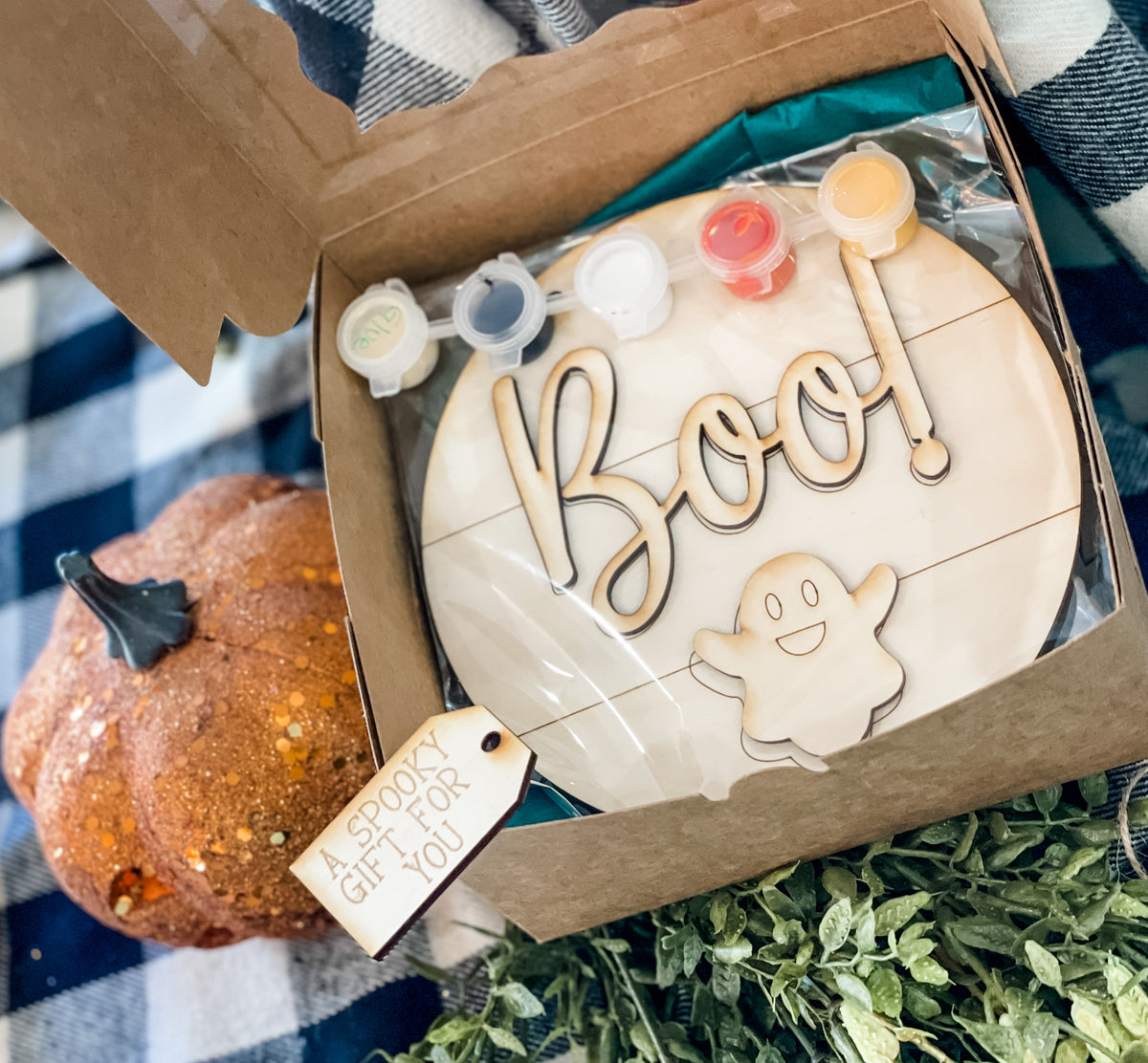 Boo Painting Gift Set - Paisley Grace Makery