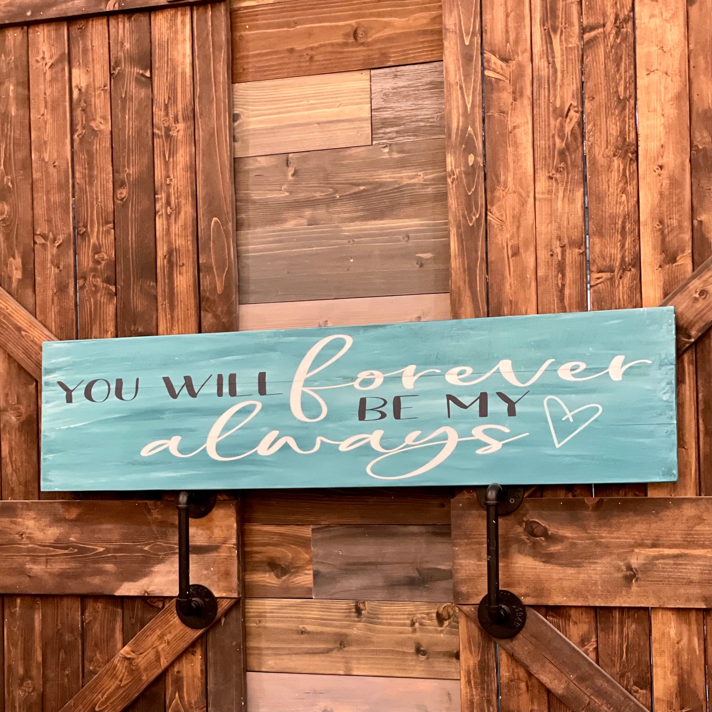 You Will Forever Be My Always: PLANK DESIGN - Paisley Grace Makery