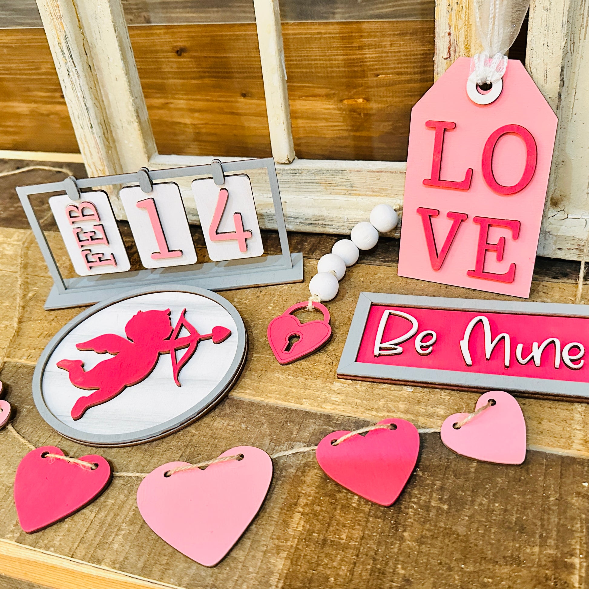 Cupid: Tiered Tray Collections - Paisley Grace Makery