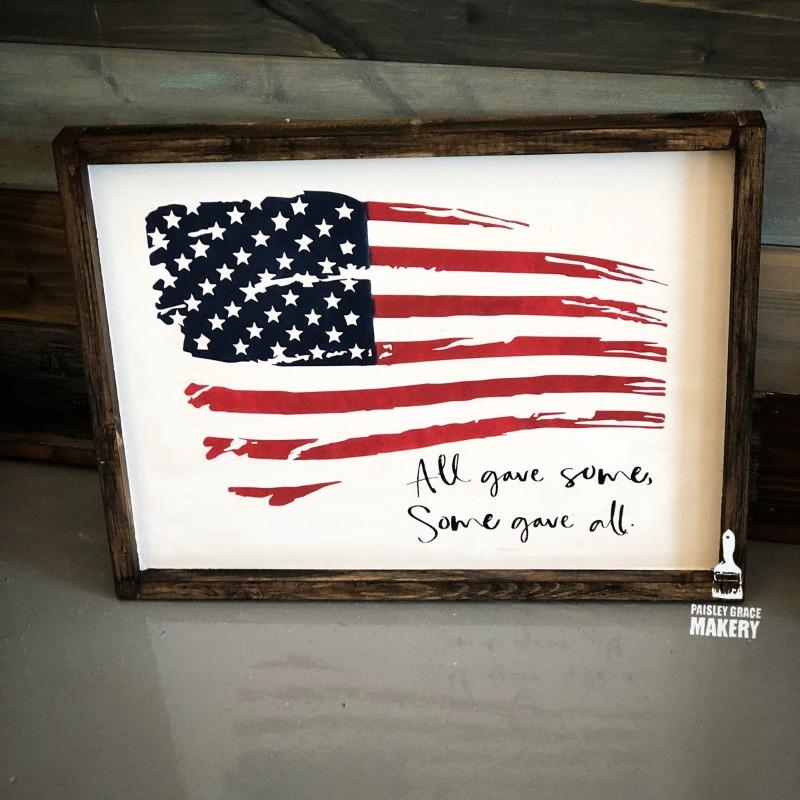 All Gave Some, Some Gave All: Signature Design - Paisley Grace Makery