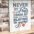 Never let the Fear of Striking out Keep you from Playing the Game: SIGNATURE DESIGN - Paisley Grace Makery